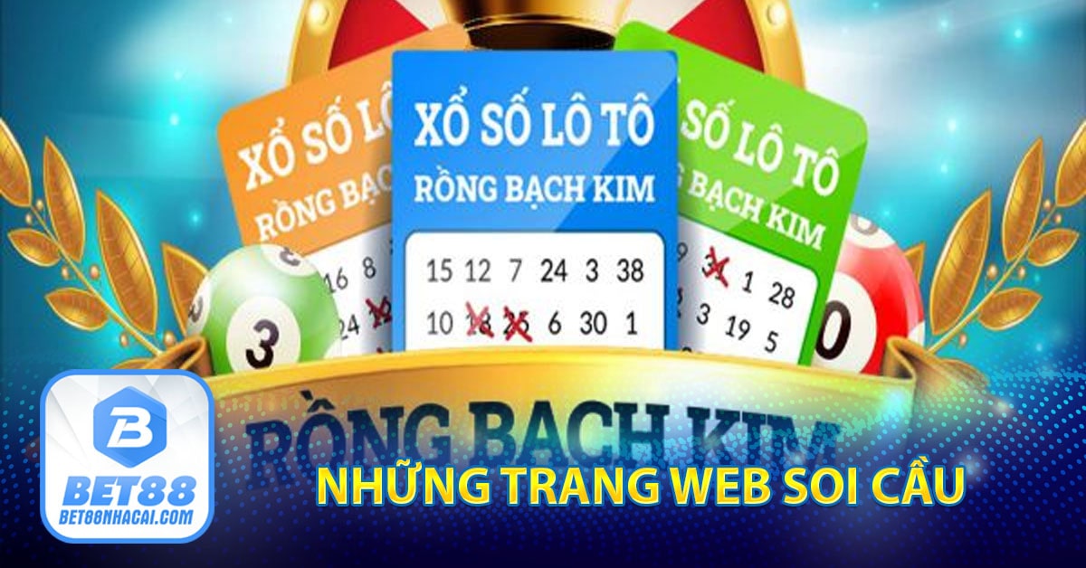 Những trang web soi cầu